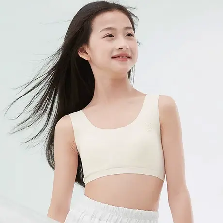 少女内衣夏天薄款文胸小背心发育期第二阶段女孩初中生小学生胸衣图片