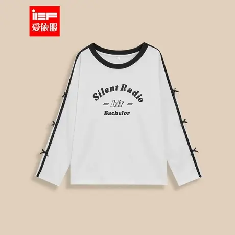 IEF/爱依服【微胖】大码女装2025夏秋新款美式时尚休闲百搭上衣图片