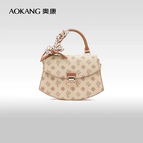 奥康新款女包时尚印花单肩包简约百搭气质手提包斜挎包官方正品潮图片