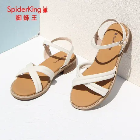 SPIDER KING/蜘蛛王凉鞋女2023夏季商场同款拖鞋女软底平底仙女风图片