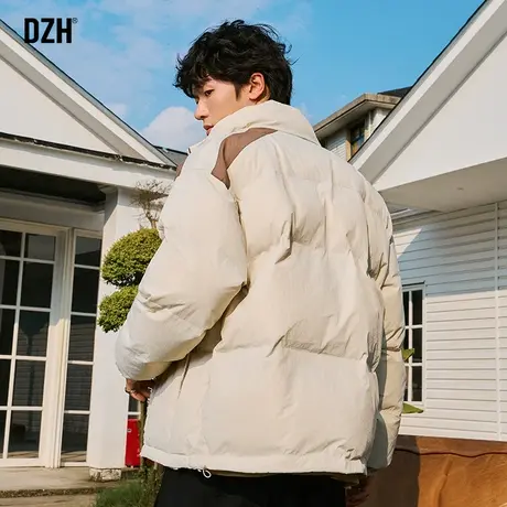 男士立领防风棉衣外套男潮高级感痞帅棉服男款冬季加厚2024年新款商品大图