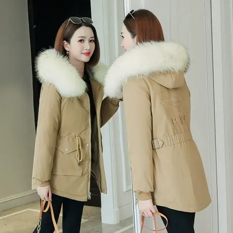 加厚羽绒棉服棉衣女韩版宽松中长款冬季棉袄外套女2023年新款爆款商品大图