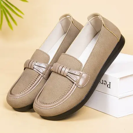 老北京布鞋女春秋季单鞋中老年软底浅口妈妈鞋老人平底防滑奶奶鞋商品大图