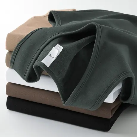 男士背心冬季内穿加绒加厚跨栏运动坎肩健身无袖t恤保暖打底马甲图片