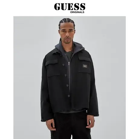 【38上新季】GUESS Originals  男士高街休闲工装宽松夹克图片