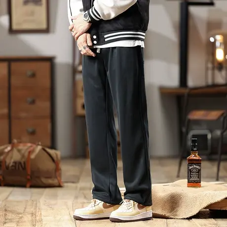 休闲裤子男款工装裤潮牌百搭男士休闲裤潮流直筒时尚裤子潮流长裤商品大图