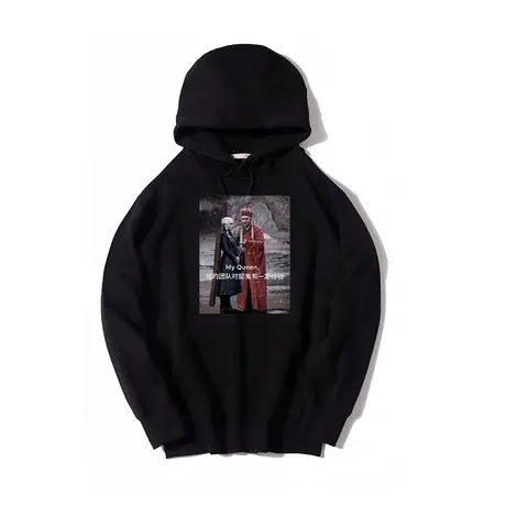 秀洛我的团队对捉鬼有一定的经验卫衣男潮高级感卫潮牌男春秋款图片