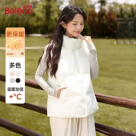 班尼路棉马甲女秋冬季2025新款加厚外穿爆款小个子保暖背心外套Q商品大图