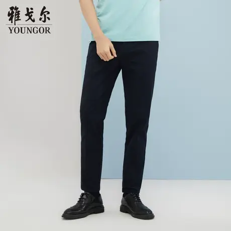 雅戈尔奥莱 商场同款男士休闲长裤秋季新款官方商务休闲裤男商品大图