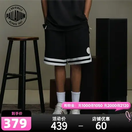 PALLADIUM帕拉丁休闲裤潮流时尚系带提花针织短裤108187商品大图