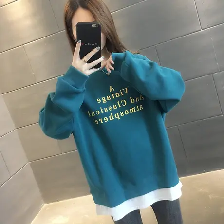 卫衣2023年新款女装韩版秋冬季秋款秋装宽松女士加厚上衣外套爆款商品大图