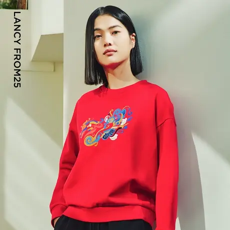 [朗姿奥莱]朗姿冬季新款卫衣商品大图