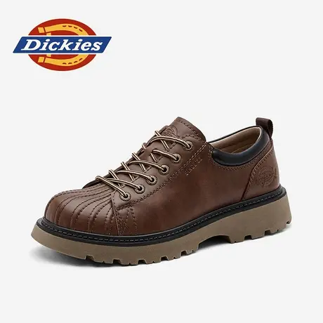 Dickies男鞋2025新款秋季鞋子男款英伦皮鞋马丁鞋男士低帮工装鞋商品大图