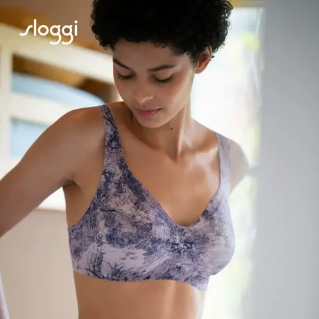 直播专享黛安芬旗下sloggi零感无缝内衣女背心一片式文胸88A300商品大图