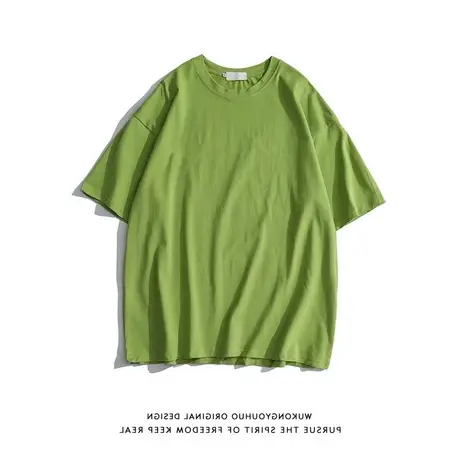 2024年夏季新款宽松情侣女装设计感上衣服白色冰丝别致短袖t恤潮图片