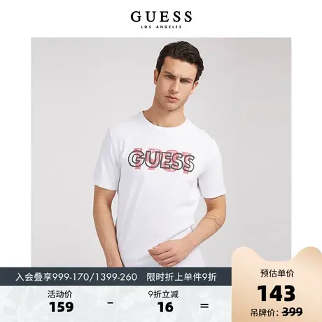 GUESS 男士潮流印花T恤-M2GI09J1311商品大图
