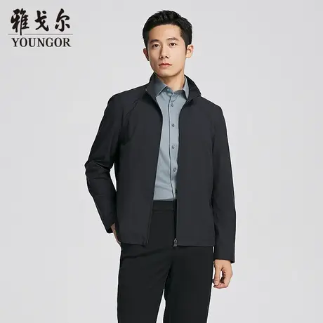【商场同款】雅戈尔男士夹克春季新款官方商务休闲单夹克外套男商品大图