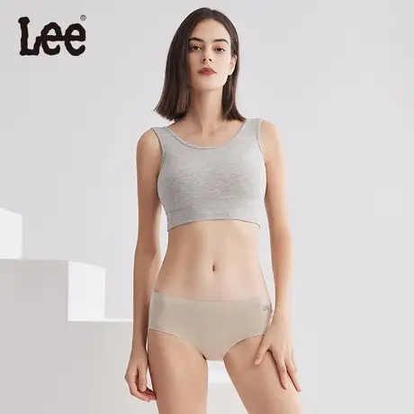 Lee精品双面内裤女100支莫代尔四角平角撞色设计清凉短裤四季裤衩商品大图