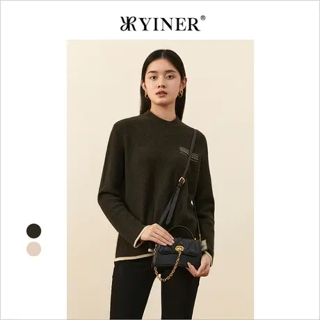 女装2021冬季新款毛针织衫8C31506280商品大图