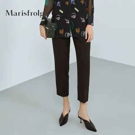 【奥莱清仓保暖季特价 】玛丝菲尔休闲裤商品大图