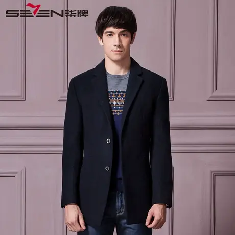 柒牌男装清仓单西男士时尚商务单西休闲西服男装宽松立体版型简约图片