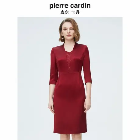 【皮尔卡丹女装】 轻奢礼服连衣裙【专柜正品】商品大图
