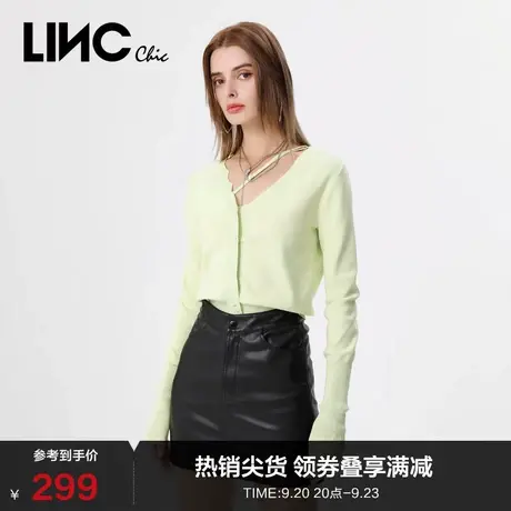 LINCCHIC金羽杰半身裙华丽街头甜酷潮流短裙女S221SK009图片