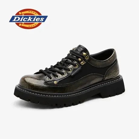 Dickies男鞋休闲皮鞋2025秋季新款厚底增高大头鞋男款潮鞋工装鞋商品大图