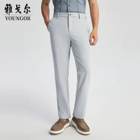 【商场同款】雅戈尔男士长裤春季新款官方商务休闲上班穿长裤男商品大图