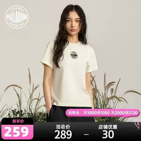 PALLADIUM帕拉丁上衣时尚潮流百搭圆领女士运动短袖T199006图片