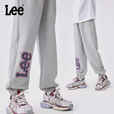 Lee儿童裤子2025春季新款男童女童棉休闲长裤中大童春装束脚裤商品大图