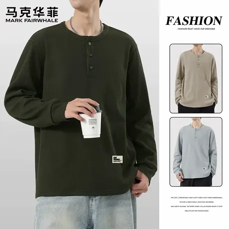 马克华菲长袖男2025新款商品大图