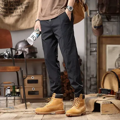 Modi Nick/摩帝尼克时尚潮流男士工装裤百搭春夏宽松直筒工装裤商品大图