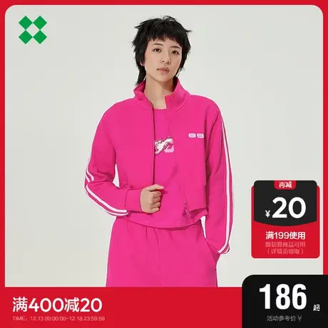 SEMIRPLUS森马休闲外套2023初夏新款满印男女同款纯棉卫衣上衣图片