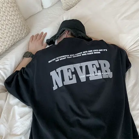 日系cityboy短袖t恤男夏季潮牌潮流美式上衣服宽松纯棉半袖打底衫商品大图