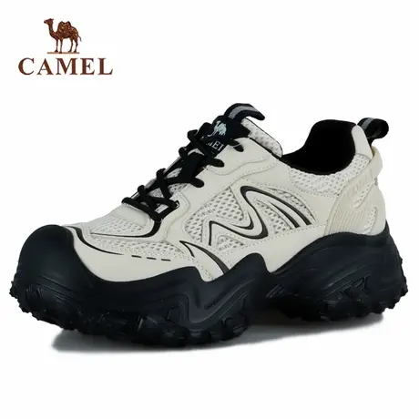 Camel/骆驼春季新款时尚休闲鞋丑萌鞋户外厚底运动休闲鞋商场同款商品大图