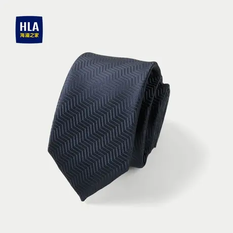 HLA/海澜之家箭头型领带2025新款花纹商务色彩饱满亮丽领带男商品大图