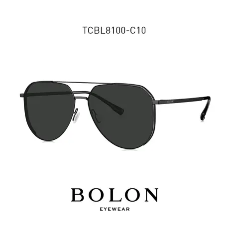 BOLON暴龙近视墨镜23新品偏光飞行员驾驶太阳眼镜带度数TCBL8100商品大图