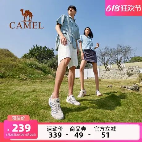 骆驼女鞋雾荇溯溪鞋2025夏季新款沙滩鞋透气涉水防滑沙滩男女鞋图片