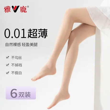 丝袜女夏季超薄款防勾丝自然裸感光腿神器春秋美肤防晒肉色连裤袜商品大图