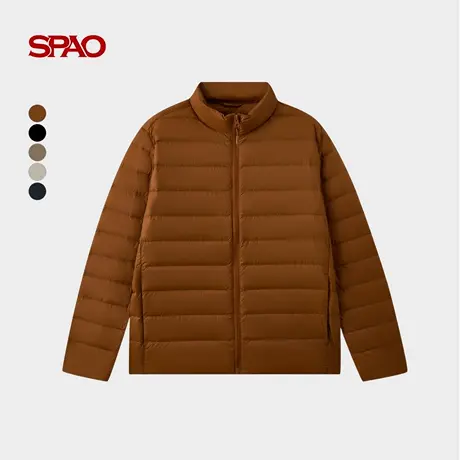 【U先测评】SPAO韩国同款25年秋季新品轻薄羽绒服内胆保暖外套图片