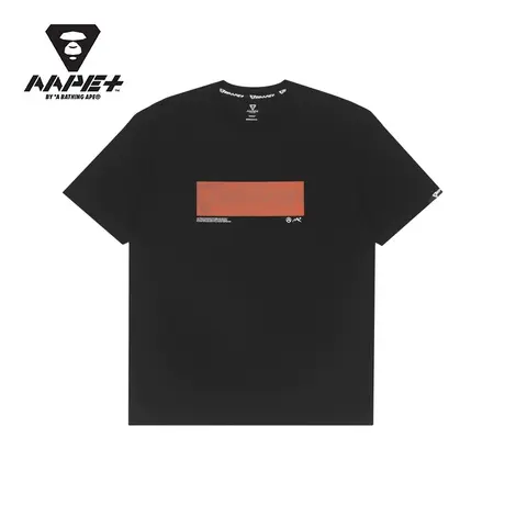 AAPE+运动男装春夏猿颜酷帅图案印花休闲短袖T恤0977XXI商品大图