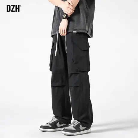 男士美式伐木工装裤男春季直筒宽松休闲裤子男款2024年新款机能裤商品大图