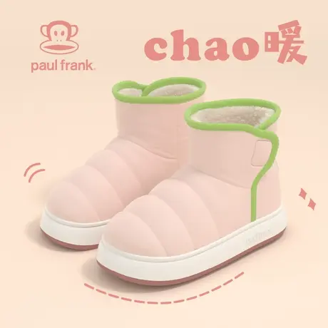 大嘴猴棉拖鞋女冬季2023新款室内家居保暖软底外穿防滑包跟棉鞋女图片