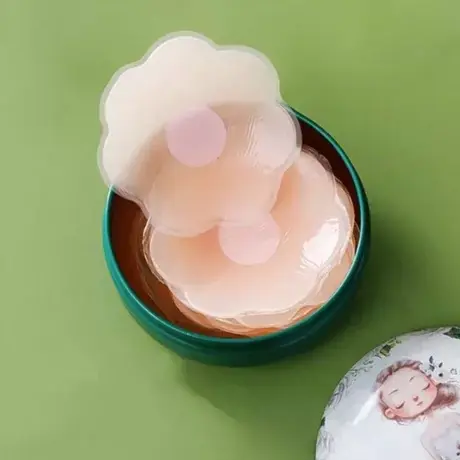 硅胶乳贴隐形防凸点胸贴女婚纱用吊带用内衣防走光乳头贴小胸专用商品大图