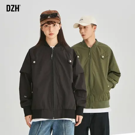 男士飞行员夹克外套高级感男装2023新款衣服秋季棒球服2023新款男商品大图