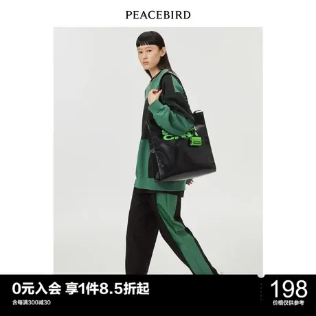太平鸟SUPERCHINA系列满印格纹卫衣ASDCC1402图片