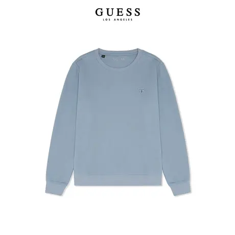 GUESS23年新款秋女士情侣款百搭潮流简约设计纯色卫衣-YN3K6440图片