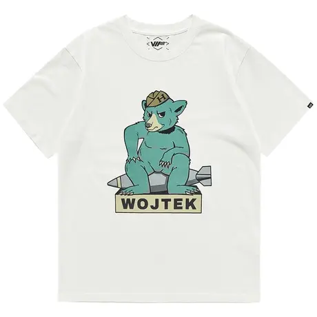 VIP夏季短袖t恤男士潮牌ins卡通印花情侣上衣宽松纯棉半袖体恤衫商品大图