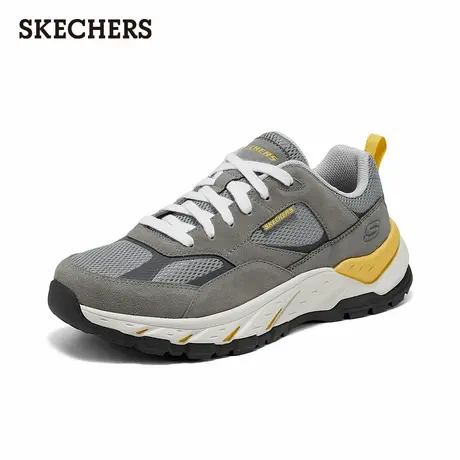 Skechers斯凯奇男鞋2025夏季新款户外鞋厚底运动鞋足弓支撑跑步鞋商品大图